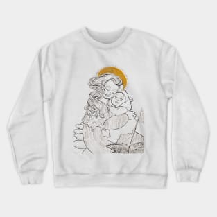 Mother and son Crewneck Sweatshirt